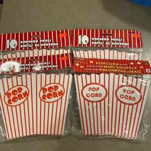 38 Popcorn boxes - new in packaging